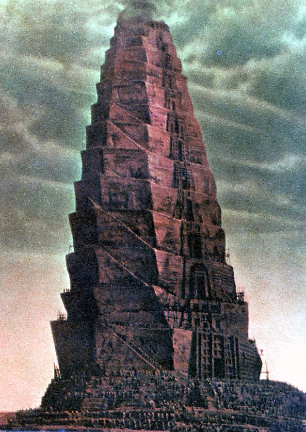 Tower of Babel by Abel Grimmer (1570-1619)